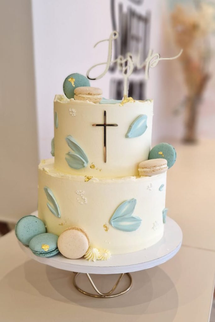 prigodna torta, dva kata, krštenje