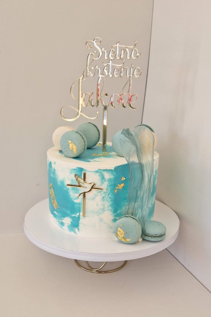 prigodna torta, krštenje